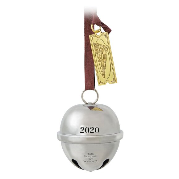 New! Polar Express Santa's Sleigh Bell 2020 Hallmark Keepsake Christmas Ornament - Picture 4 of 5